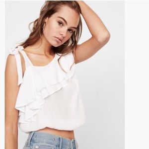 Express one shoulder summer shirt